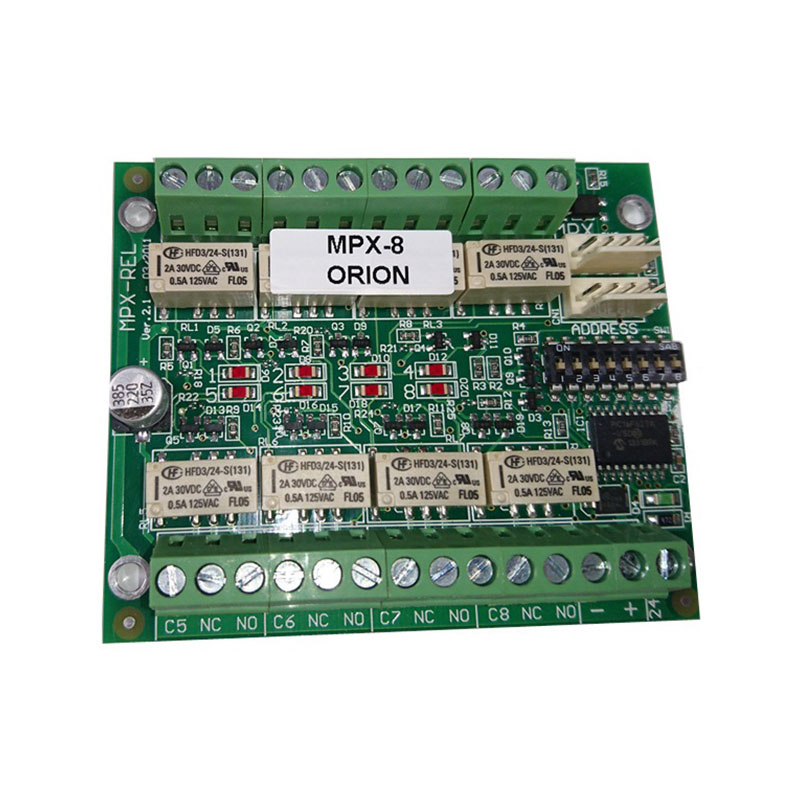 ORION için 8 li Röle Kartı