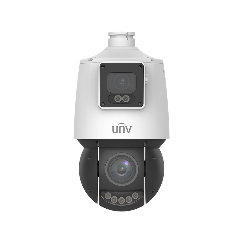 2x4 MP IP 4.8-120mm Mot. Lens- 4mm Sabit Lens Ses-Alarm  Güvenlik Kamerası