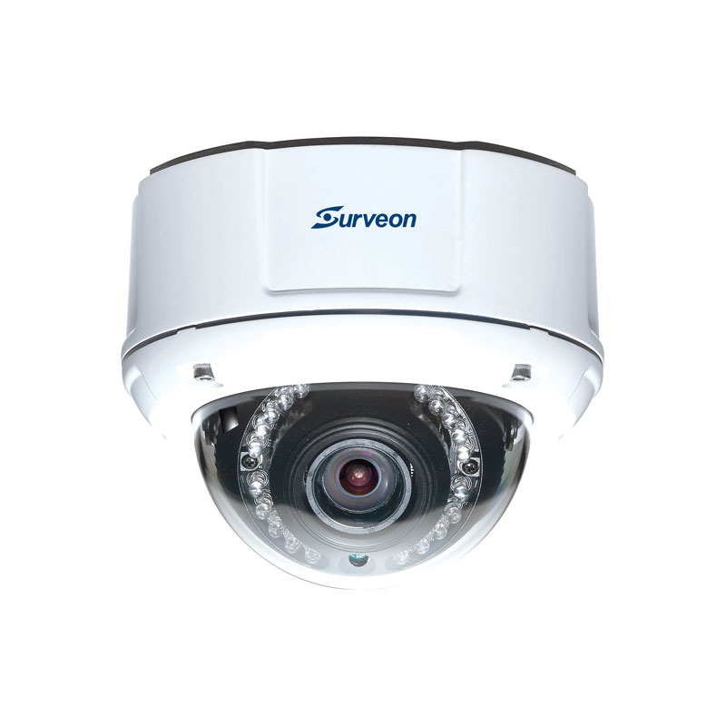 CAM4471MP 1/3ˮ HDR Sensor 3-9mm P-iris 3X 30mt 3MP Ir Dome IP Kamera