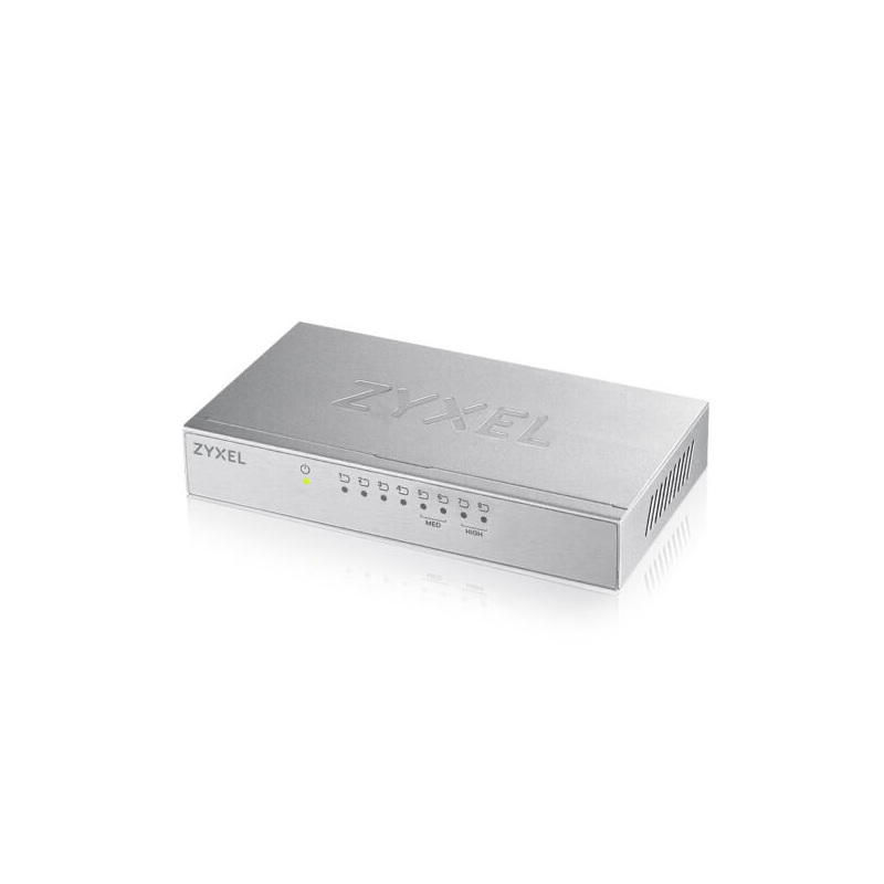ZYXEL 8x10/100/1000 Port Yönetilemeyen Desktop Switch Metal Kasa