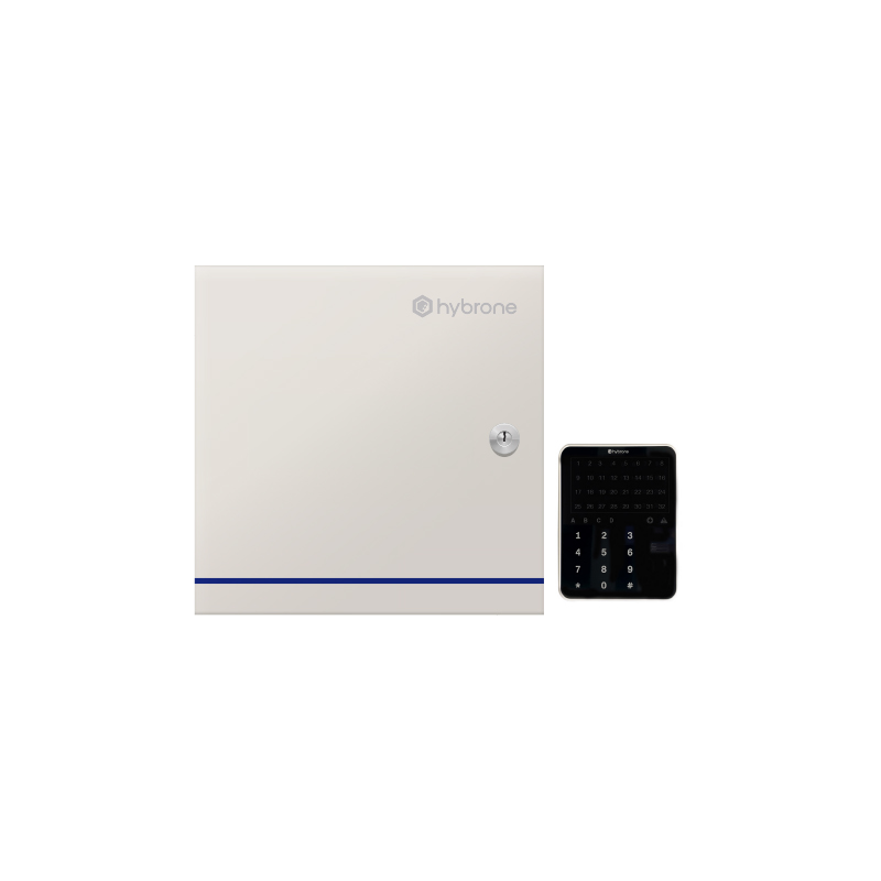 Hybrone Ethernet Alarm Kontrol Paneli ve 32 Bölge LED Tuş Takımı Kiti