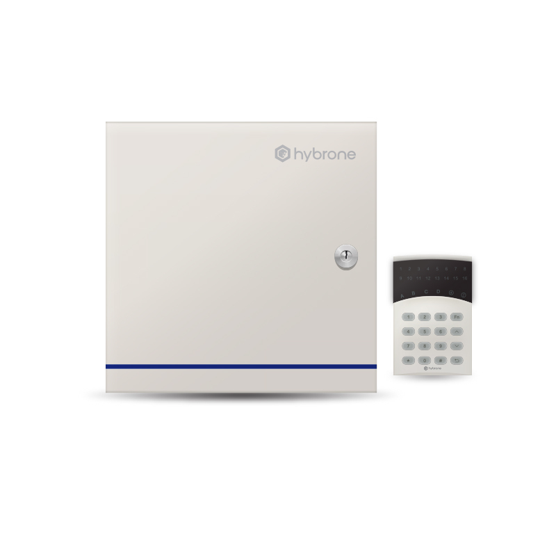 Hybrone Ethernet Alarm Kontrol Paneli ve 16 Bölge LED Tuş Takımı Kiti