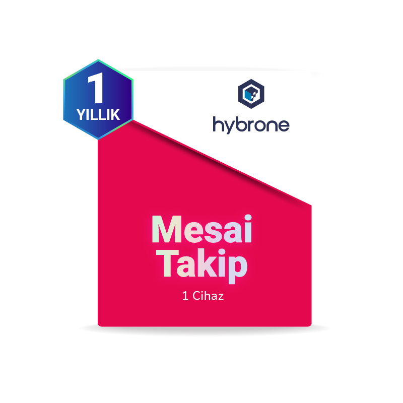 Mesai Takip - 1 Cihaz  Hybrone Dijital Ürünü (1 Yıl)