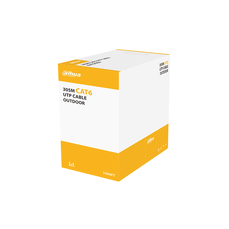 CAT6 305mt 24AWG PE Outdoor U/UTP OFC Network Kablosu