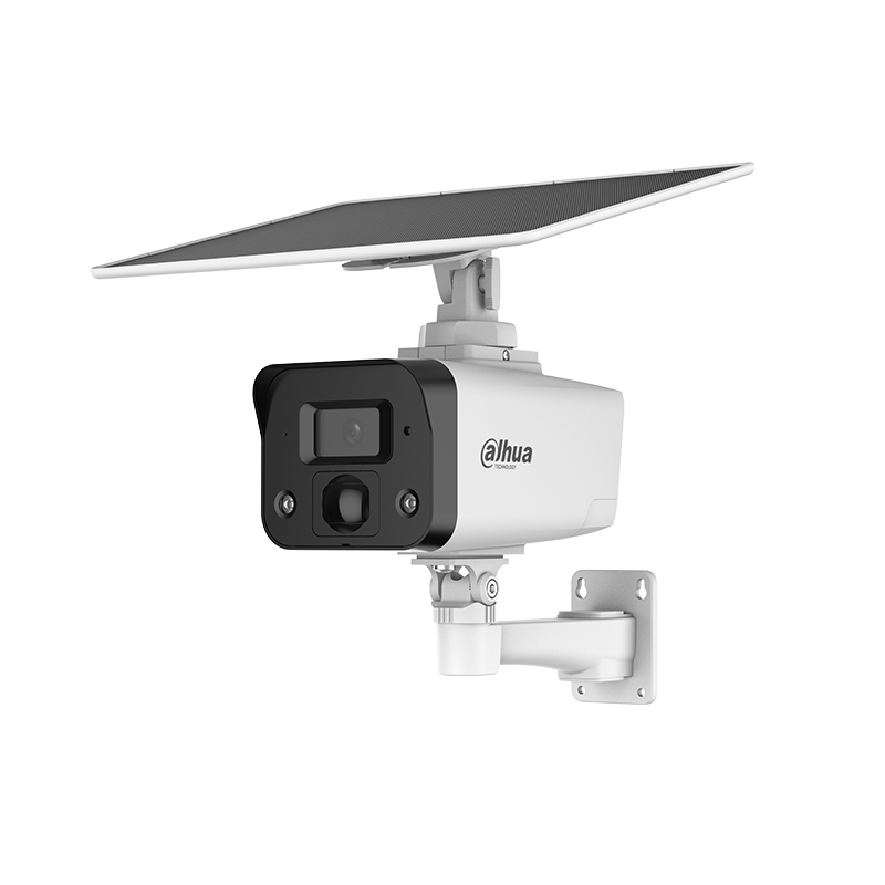 4MP Fix Lens Smart Dual Light 20m/IR30m IP67, 4G Solar Bullet Kamera