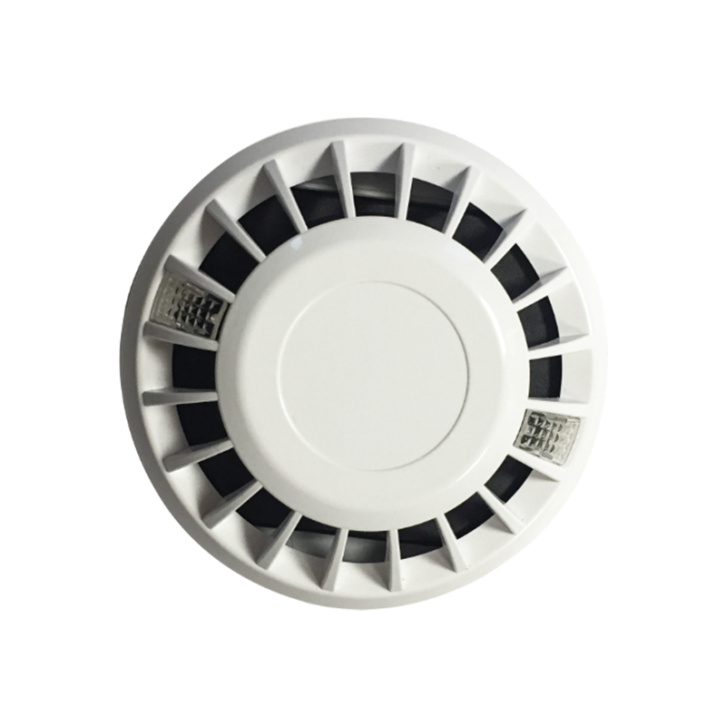 EDS Çift Led 12v No/Nc Röleli Optik Duman Dedektörü Taban Dahil (Hırsız Alarm)