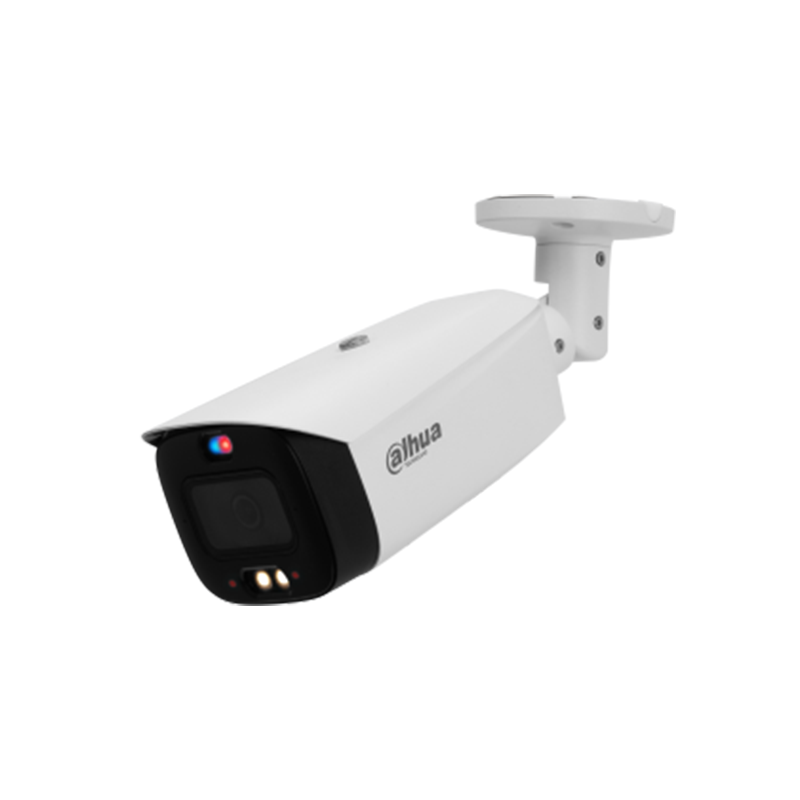 5MP 3.6mm Lens Dual Light 30m/IR30m ROI IP67 Çift Yön Sesli AI Bullet IP Kamera