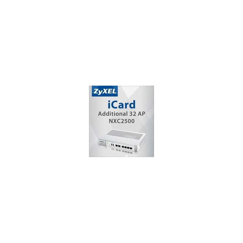 ZYXEL WLAN E-ICARD 32 AP License, NXC-2500 için