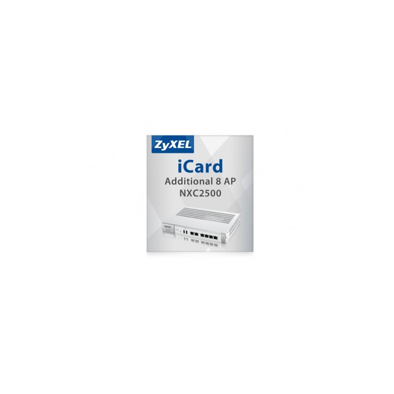 ZYXEL WLAN E-ICARD 8 AP License, NXC-2500 için