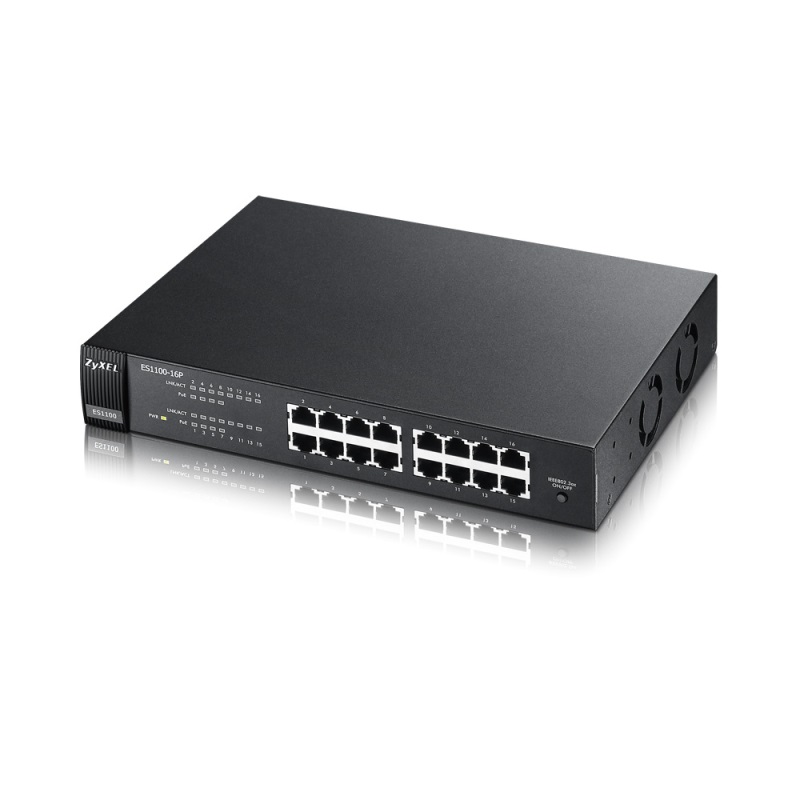 ZYXEL 16PORT 10/100 Mbps Yönetilemez Switch