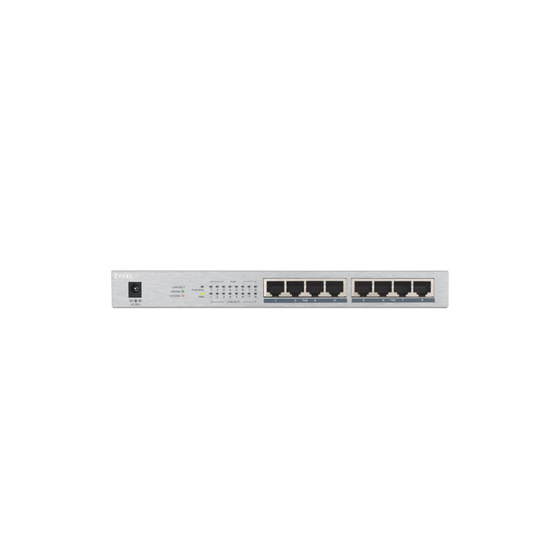 ZYXEL 8 PORT 10/100/1000 MBPS YÖNETİLEMEZ GIGABIT POE SWITCH