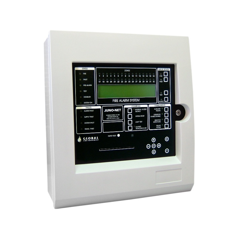 2 Loop Yangın Alarm Kontrol Paneli 250 Adres