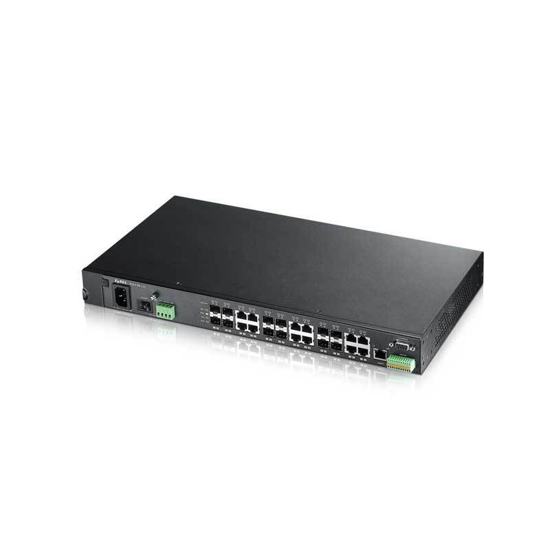 ZYXEL 12 Port GbE Combo (RJ45/SFP) L2 Yönetilebilir Switch