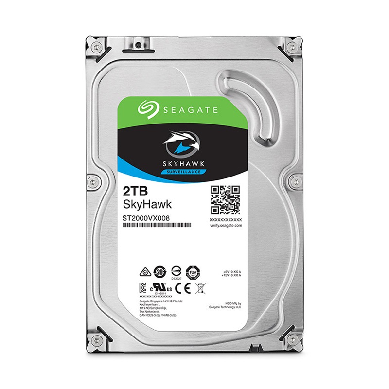 2TB SkyHawk 3.5 5900RPM 64MB SATA3.0 Güvenlik Hard Diski