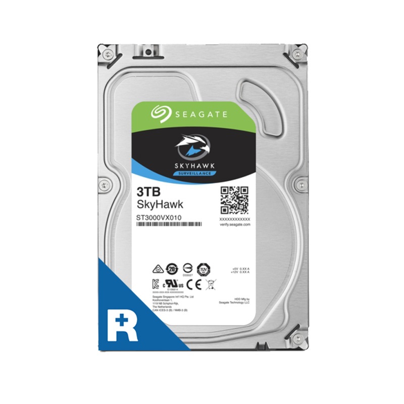 3TB SkyHawk 3.5 5900RPM 64MB SATA3.0 Güvenlik Hard Diski - Data Kurtarmalı